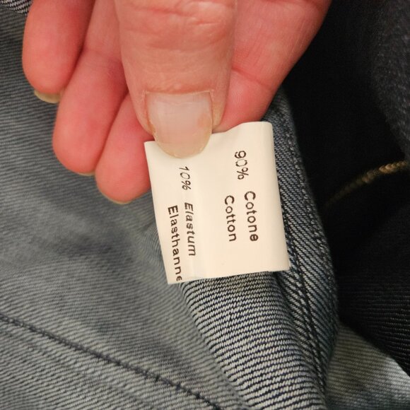 Andrea Rosati Long Sleeveless Denim Vest - Picture 6 of 8